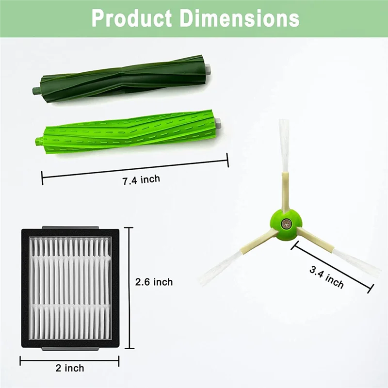 Запасные части для Roomba запасные совместимые с пылесосами J7 J7+/Plus E5 E6 E7 I7 I7+ I3 I4 I6 I6+ I8