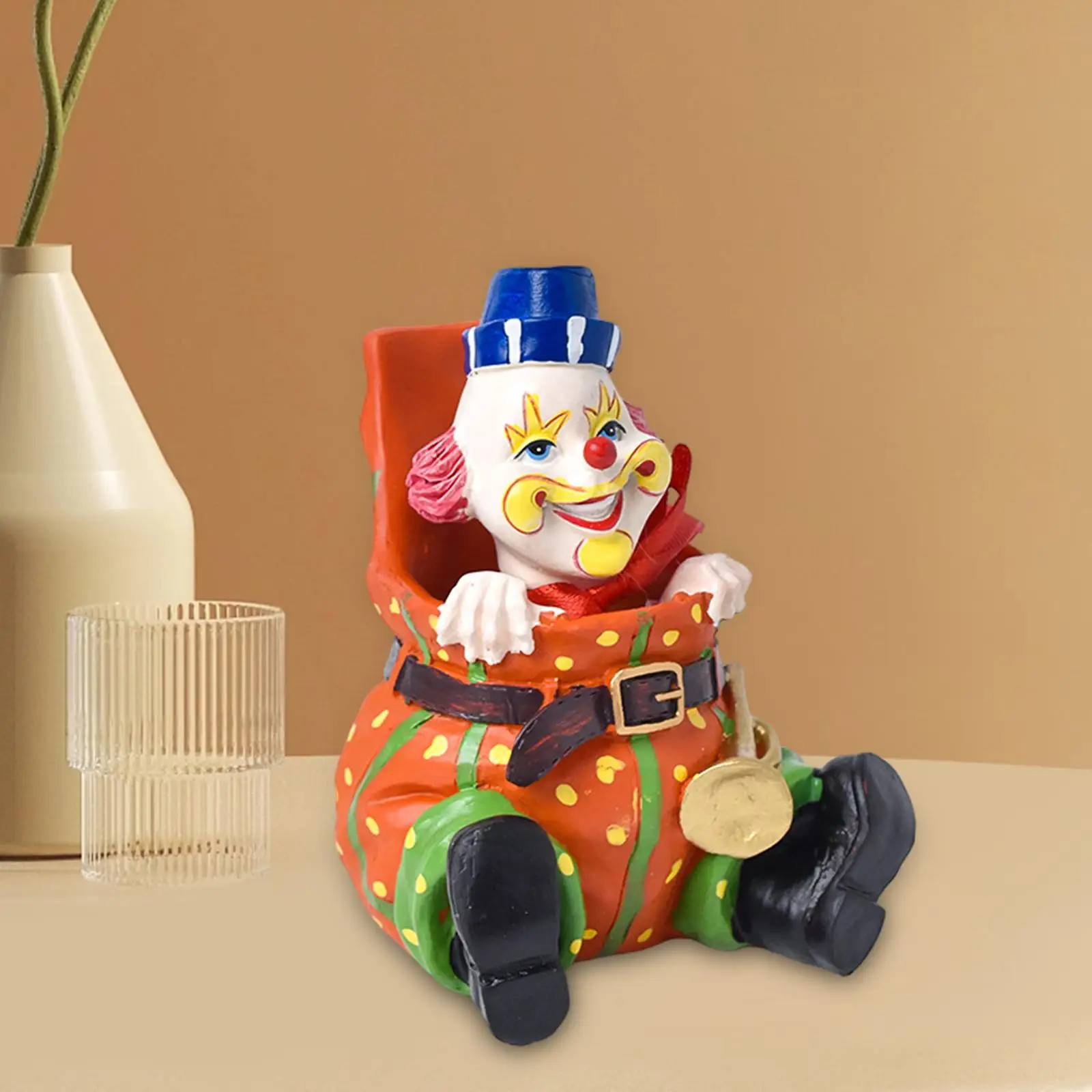 Скульптура клоуна для офиса интересные коллекционные художественные фигурки