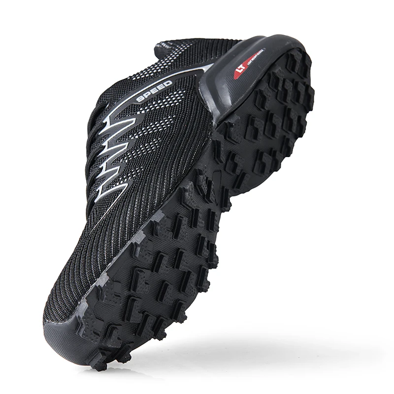 R.xjian Men Hiking Shoes Mesh Surface Breathable Outdoor Walk Wear-Resistant  Trekking Walking Hunting Tactical Sneakers