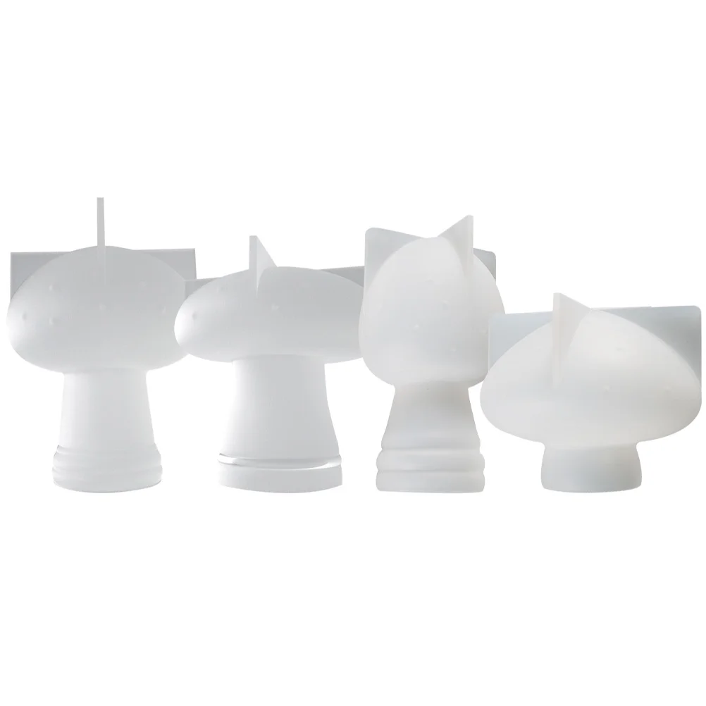 

Molds Mushroom Silicone Epoxy Resin Diy Moldcrafts 3D Making Scented Shape Casting Mini Figurines Paperweightset Decor Shapes