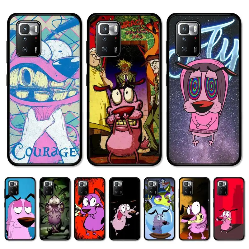 

Dog-Courage-The-Cowardly Phone Case for Redmi Note 8 7 9 4 6 pro max T X 5A 3 10 lite pro
