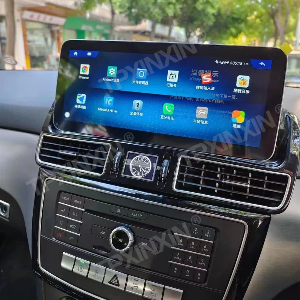 

12,3-дюймовый автомобильный радиоприемник для Mercedes Benz ML W166 GL X166 2012-2015, мультимедийный плеер, Android 13, беспроводной головное устройство CarPlay Sterwo