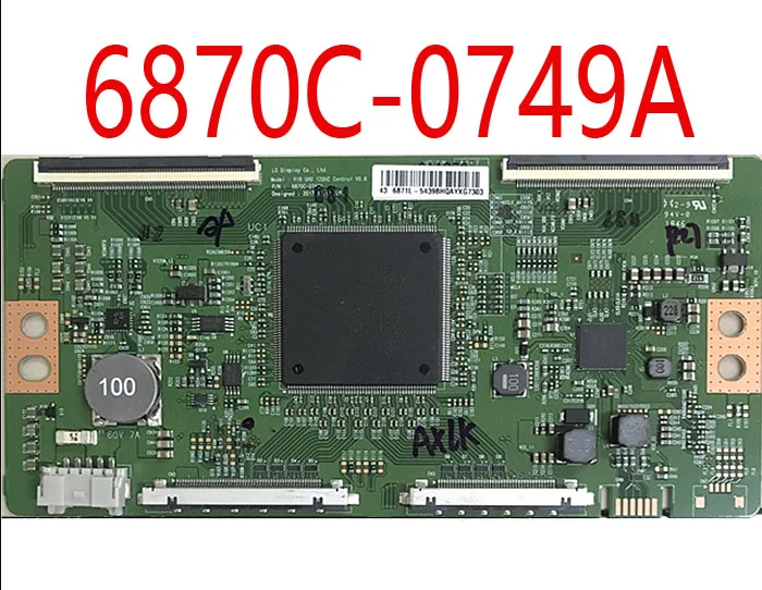 

Free shipping! 6870C-0749A V18 UHD 120HZ 4K T-CON or 4K to 2K logic board LC4349550EQL KD-65X8566F screen LC650EQL-SLA1