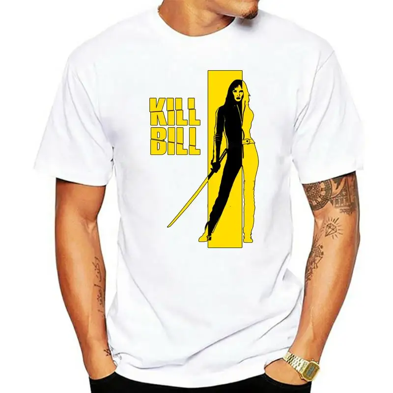 

Футболка one yona Kill Bill Мужская, тенниска с принтом Убить Билла, забавная Модная рубашка из 100 хлопка с короткими рукавами, 4xl, на лето