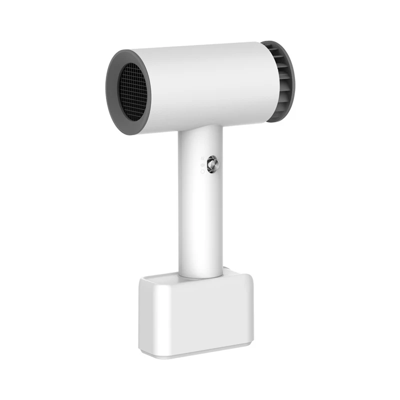 

Portable professional hair dryer USB rechargeable ABS intelligent wireless cooling and heating hair dryer family travel