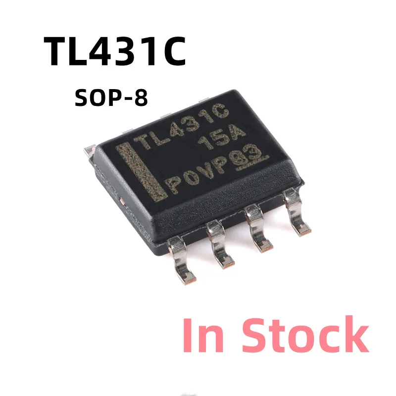 10 шт./партия, TL431C TL431CDR SOP-8, управление питанием