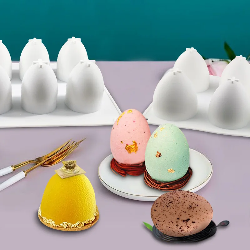

Силиконовая форма в виде пасхальных яиц, инструмент «сделай сам» для украшения торта, яйца, свечи, смолы, мыла, формы для выпечки тортов