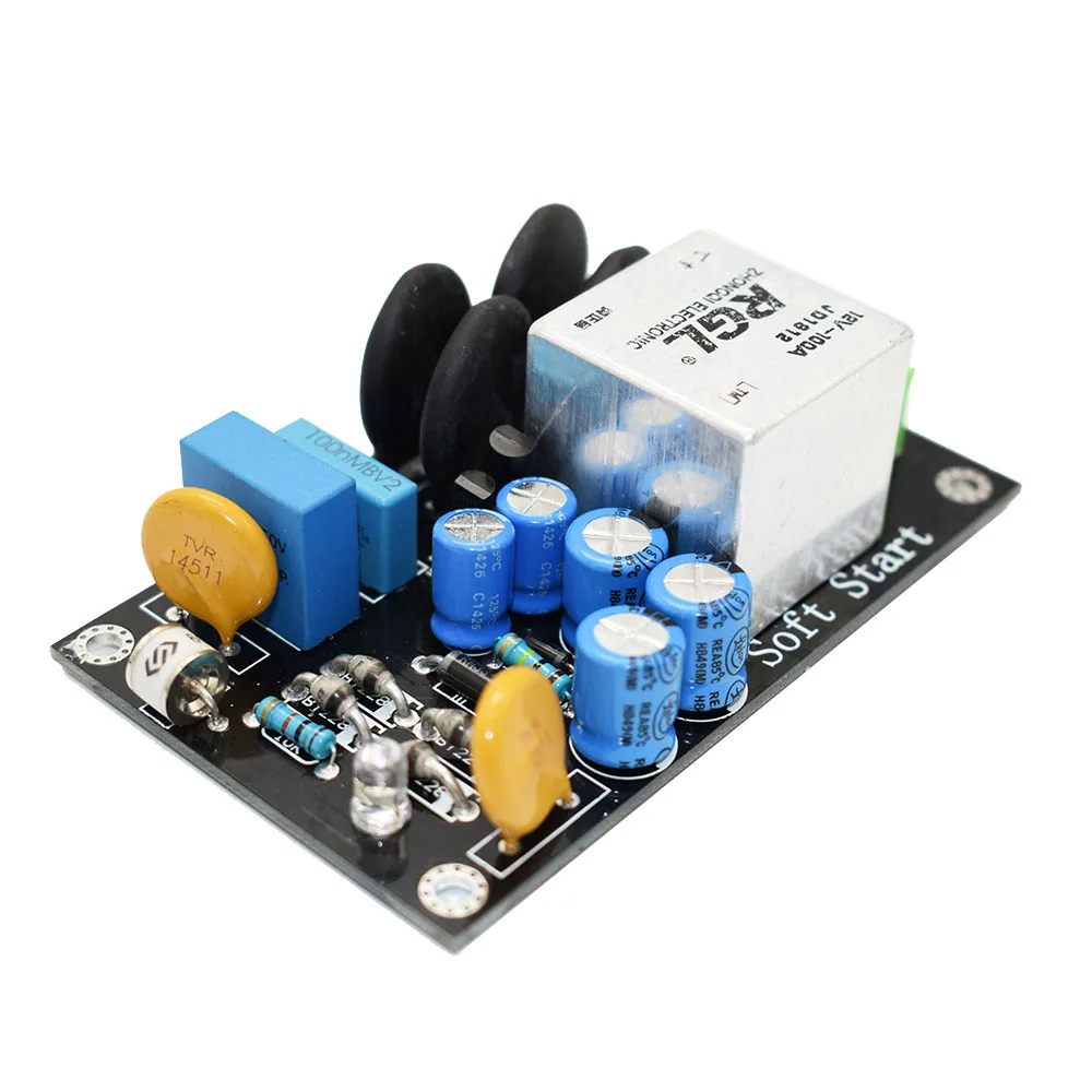 

DLHiFi 2000W Amplifier Power Supply Soft Starting 100A High-current RGLRelay Board For class A Audio Amplifier