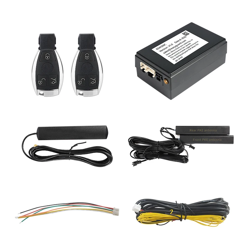 

Комплект EASYGUARD Smart Key PKE, подходящий для автомобиля Mercedes с заводской кнопкой запуска OEM FBS4 BE4