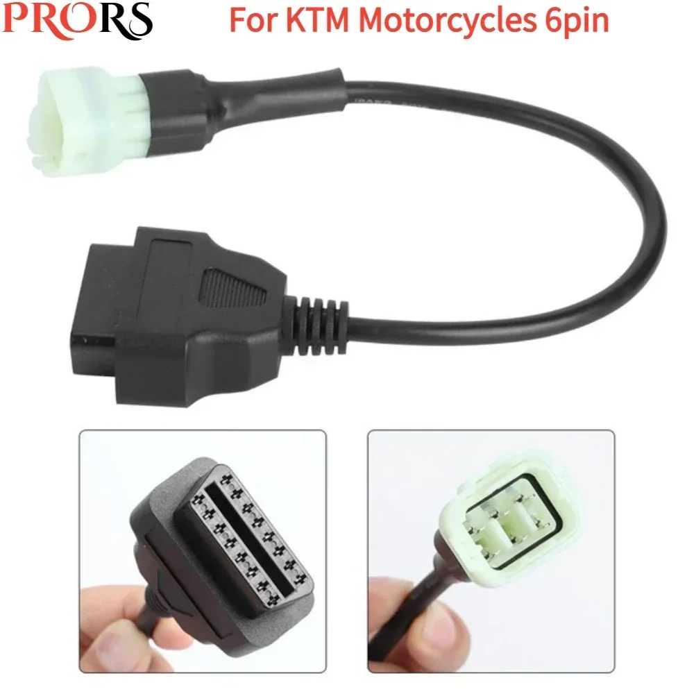 Адаптер OBD2 для KTM с 6 контактами на 16 Кабель-адаптер настройки программное