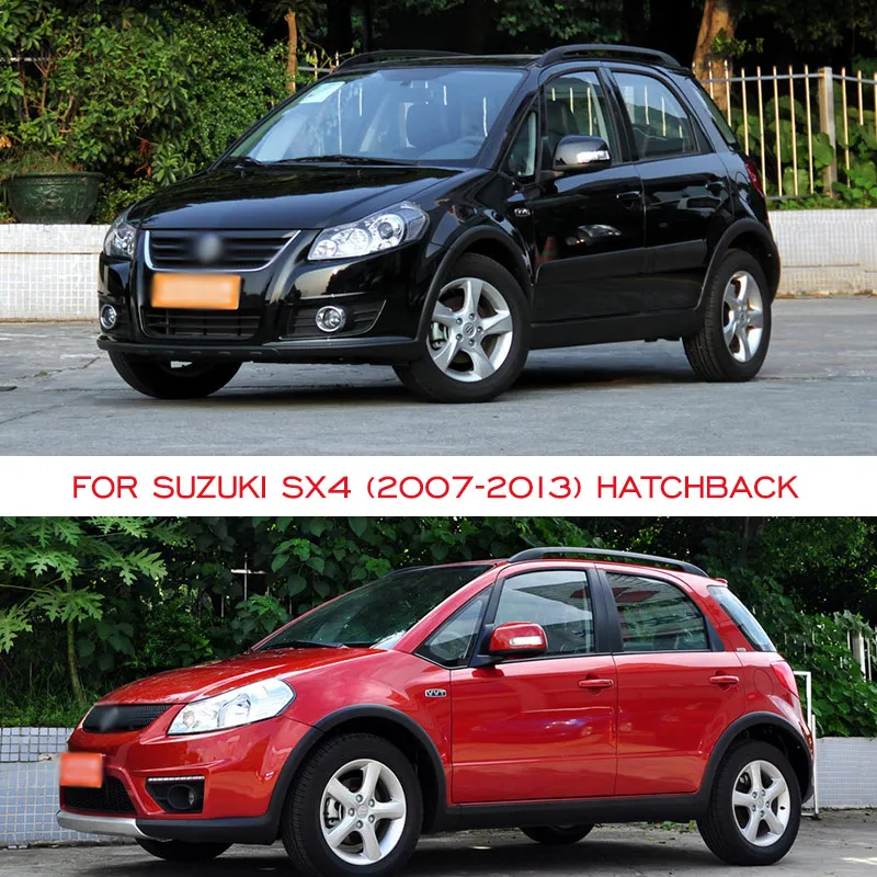 Дефлектор козырька бокового окна для Suzuki SX4 Хэтчбек 2007 2008 2009 2010 2011 2012 ветрозащитный экран Защита от солнца и дождя (art.: 3920bdaba6fbd) - 3920bdaba6fbd