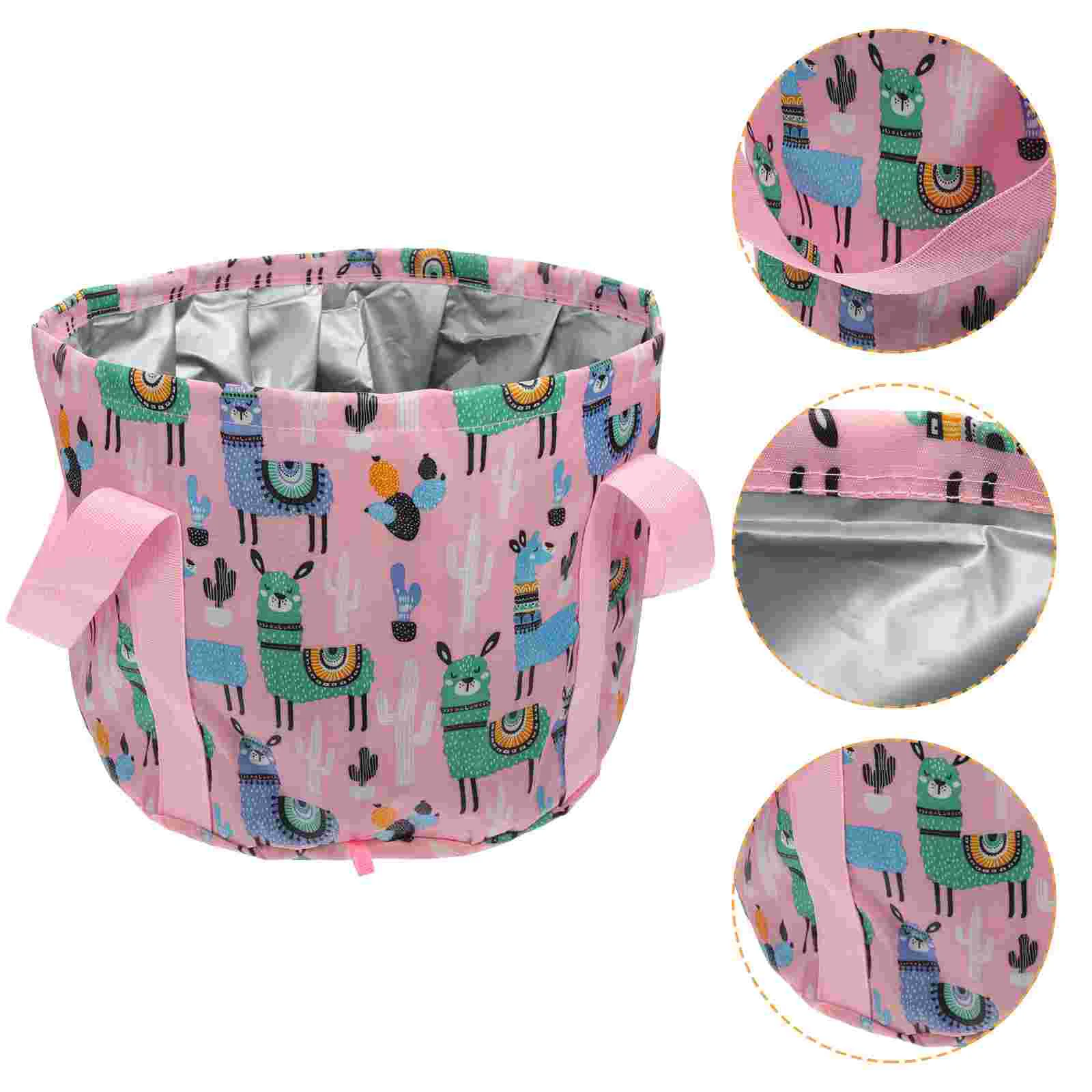 

Feet Soaking Tub Collapsible Camping Bucket Foot Bath Basin Portable Handle Travel Water Bathtub