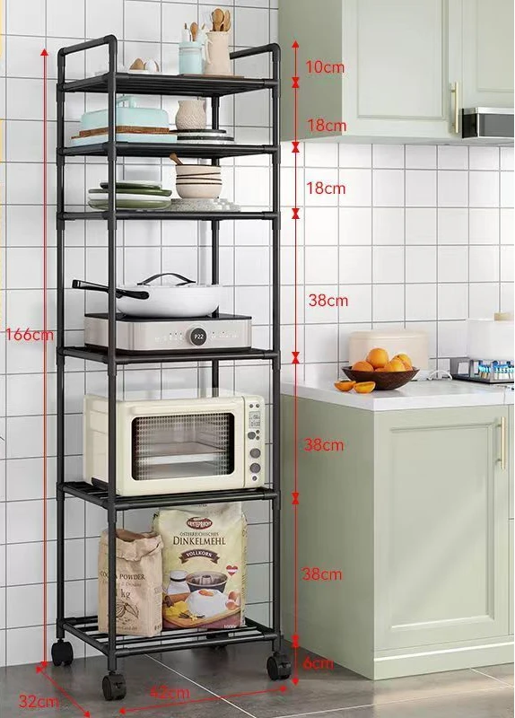 

Металлический стеллаж для хранения 4/5/6 уровней