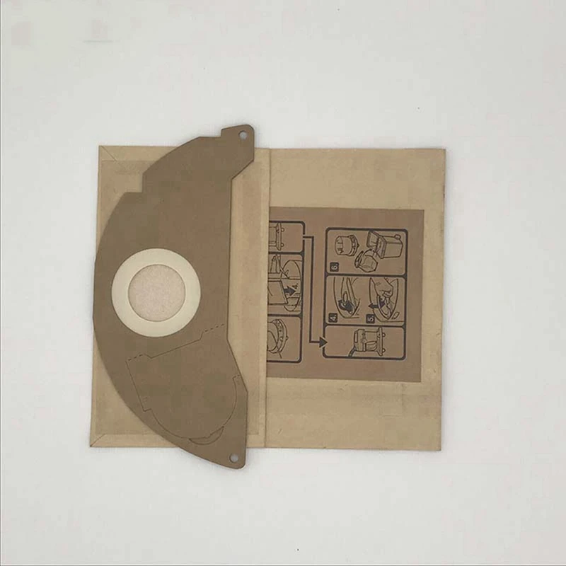 

20 упаковок мешков для пылесоса, совместимых с Karcher WD2, MV2, заменяет Karcher 6,904-322,0