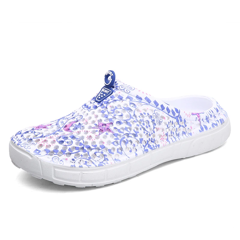 

Floral Printing Slippers Women Home Slippers Unisex Slides Summer Beach Shoes Woman Sandalie Summer Sandals Flats Shoes