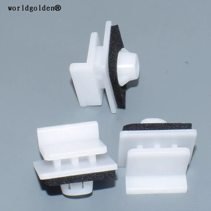 worldgolden 100 шт. пластиковый зажим защитная панель стопорный для панели потертостей