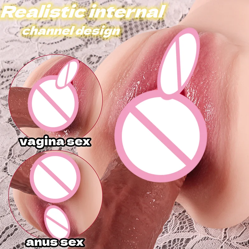 Ручной мужской мастурбатор RH 2 в 1