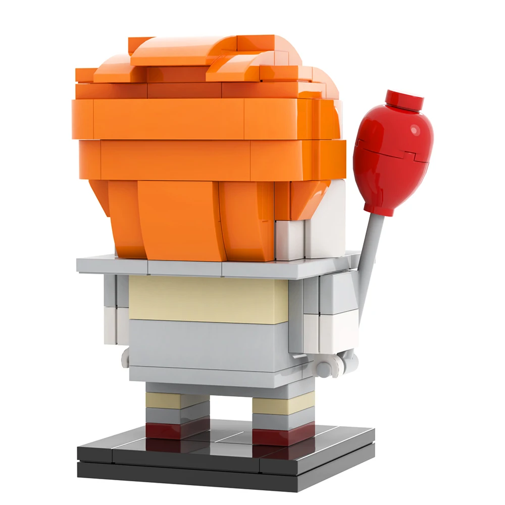 MOOXI Ужасный фильм 153 шт. кирпичи Stephen King It пеннивайз кирпичный DIY строительные