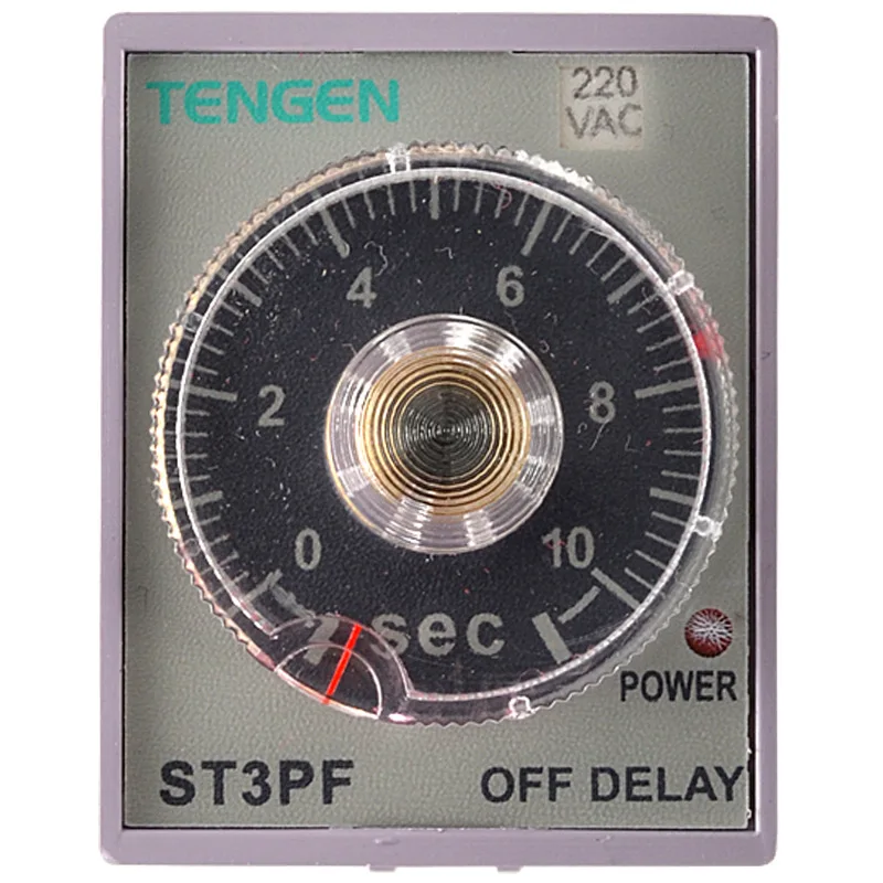Подходит для Tianzheng электрическое реле времени ST3PF JSZ3F задержка отключения питания 10S 30S 60S 180S 220V
