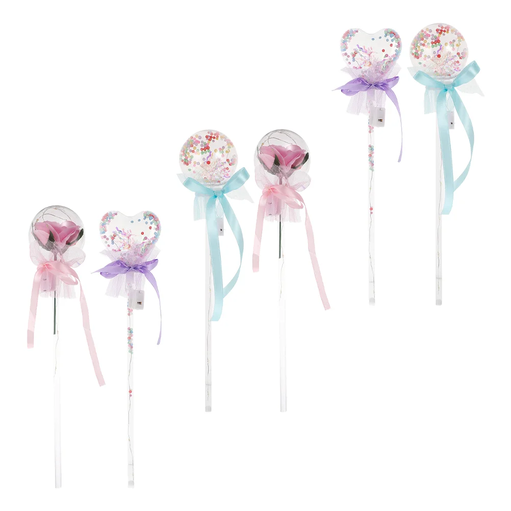 

Fairy Wand Children Toy Wands Party Favors Light Upballoon Led Stick Luminous