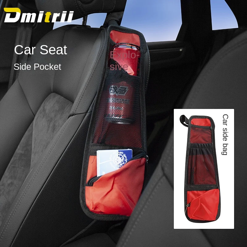 

Car Seat Side Storage Bag Auto Travel Storage Bag Multi-Pocket Holder Pouch Storage Mesh Pocket Organizer For Car Accessories