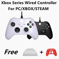 wired controller for xbox one slim console computer pc steam game controle mando for xbox series x s gamepad pc joystick