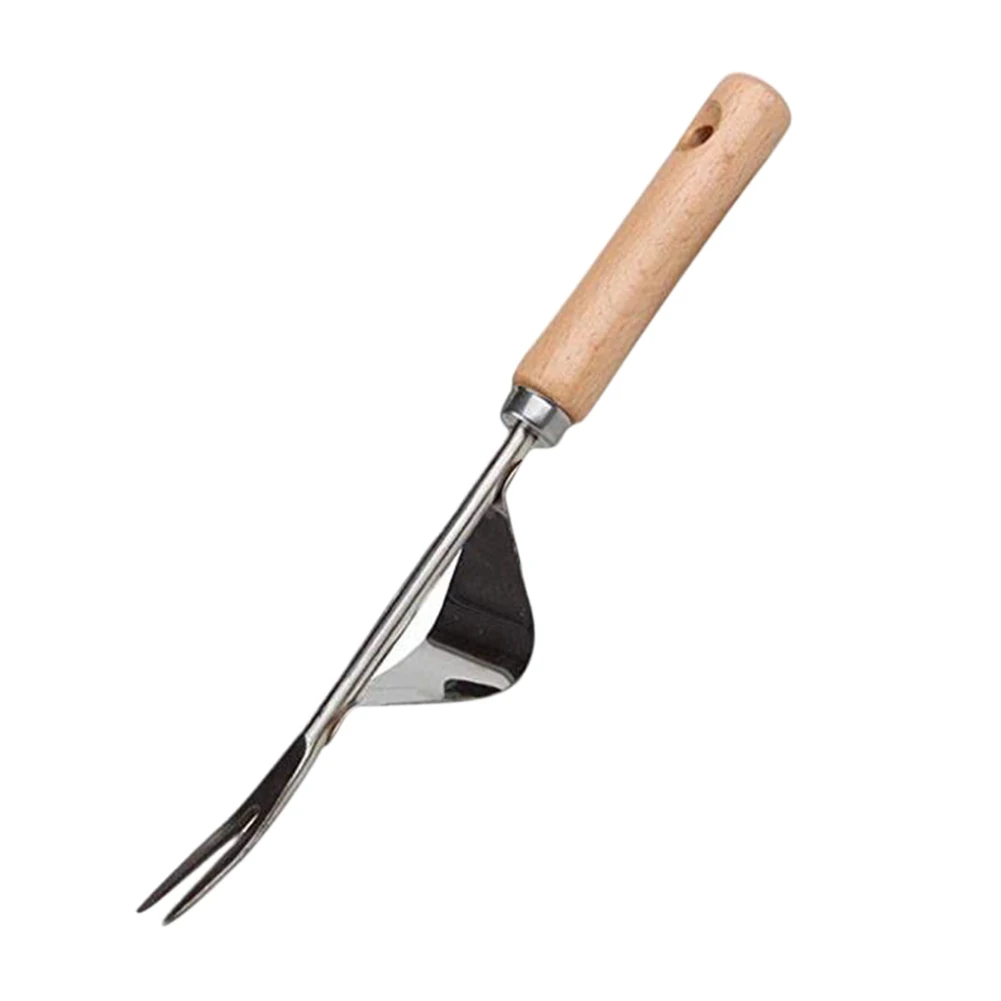 Недорогая ручка из нержавеющей стали с деревянной ручкой для сада, ручной резак для вымывания, съемный инструмент, многофункциональный инс...