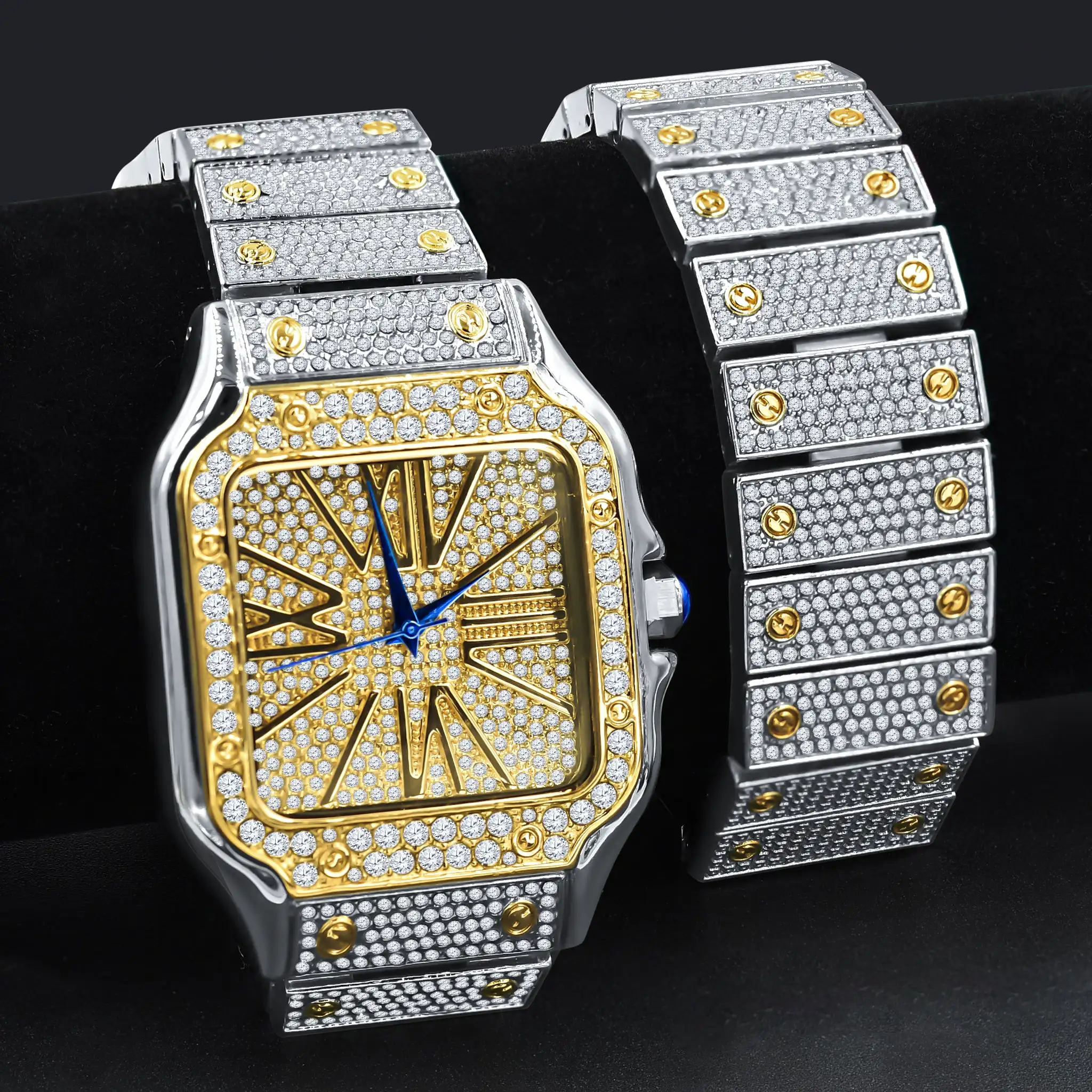 

PRODIGIOUS ICED OUT WATCH & BRACELET SET | 5307442