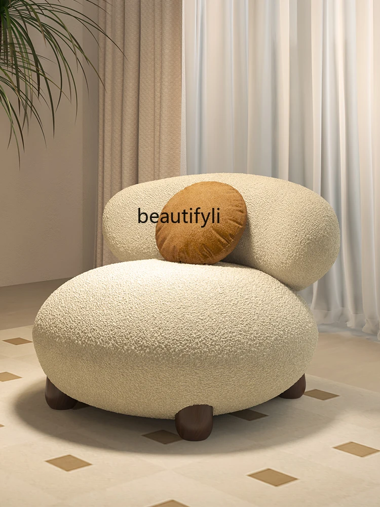 Стул для отдыха стиль Французский кремовый современный стул технология ткань