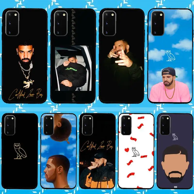 

OVO Drake Phone Case For Samsung Galaxy S6 S7 Edge Plus S9 S20Plus S20ULTRA S10lite 2020 S10 Note20ultra Case