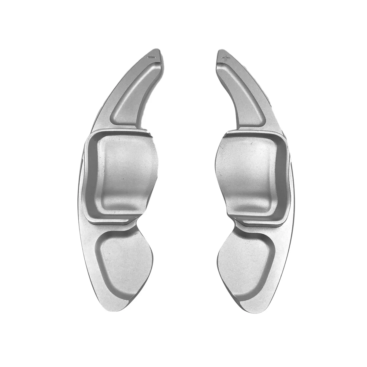 

For 2018 2019 2020 2021 Volkswagen Golf Touareg CC Steering Wheel Conversion Shift Paddles Long Silver
