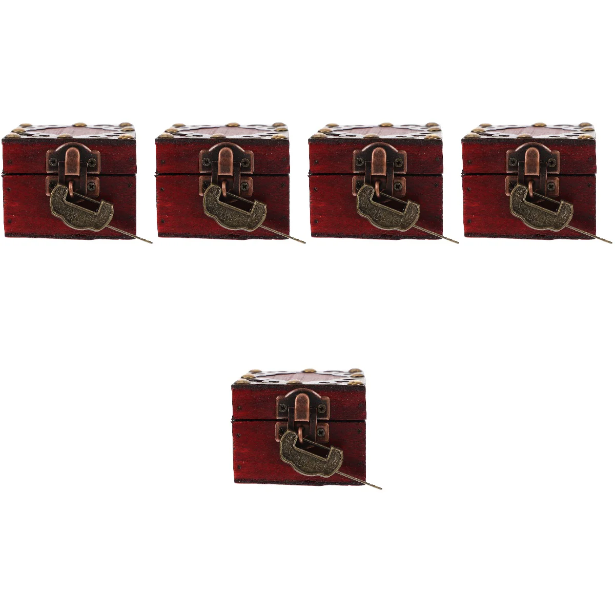 

5x Multi-function Creative Storage Box Keepsake Box Container for Dresser Bedroom Festival Favor