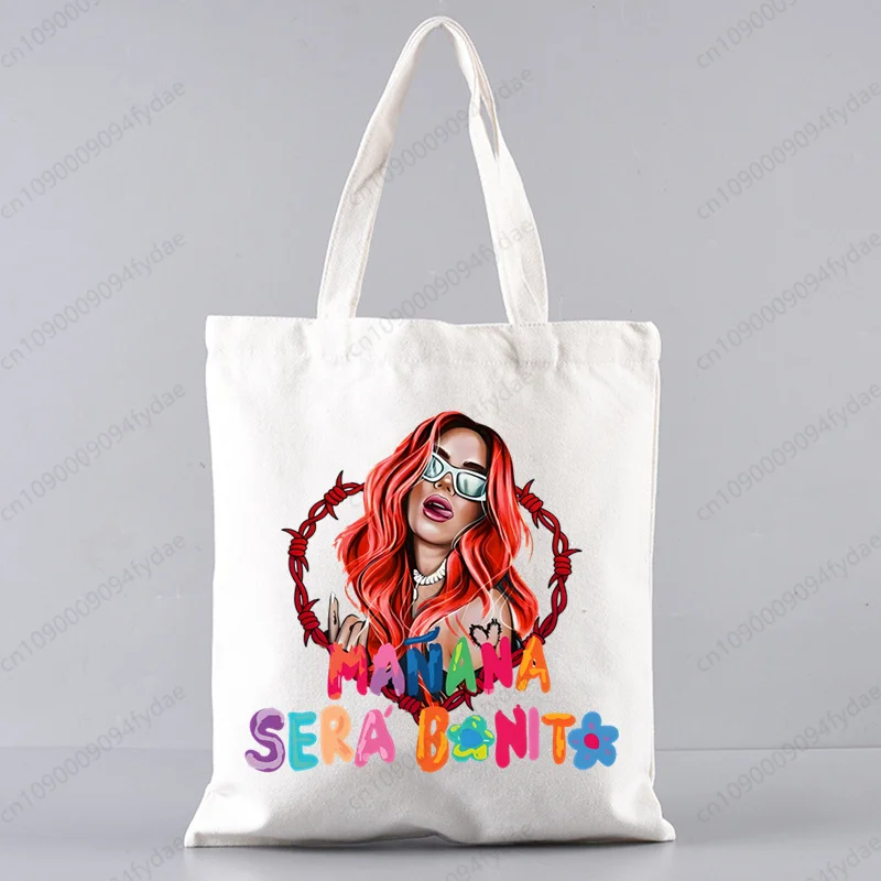 Karol G дизайнерские холщовые сумки на плечо женская сумка большой вместимости для