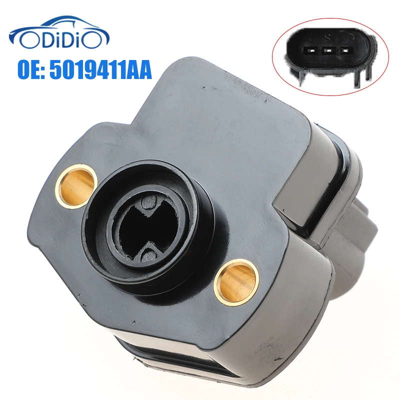 

Датчик положения дроссельной заслонки 5019411AA TPS 5019411AB 5086203AA 83113 5019411AC 5019411AD для Dodge Jeep Grand Cherokee Mitsubishi