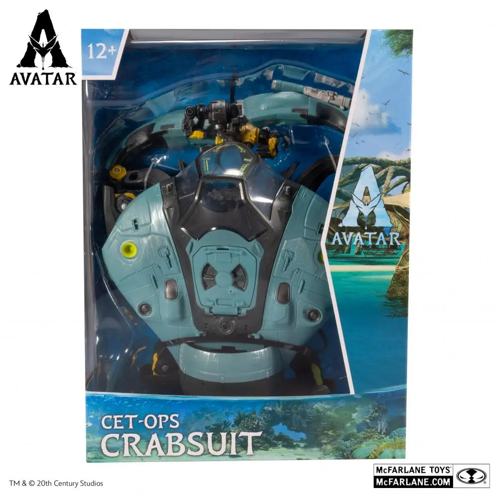 

In Stock Original Mcfarlane Avatar: The Way of Water Cet-Ops Crabsuit Mega 7-Inch Action Figure Vehicle Collection Model