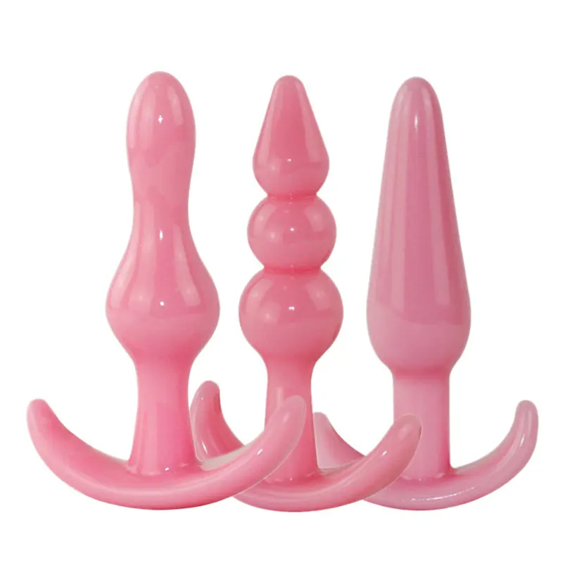 3 шт. Силиконовые анальные шарики для взрослых |