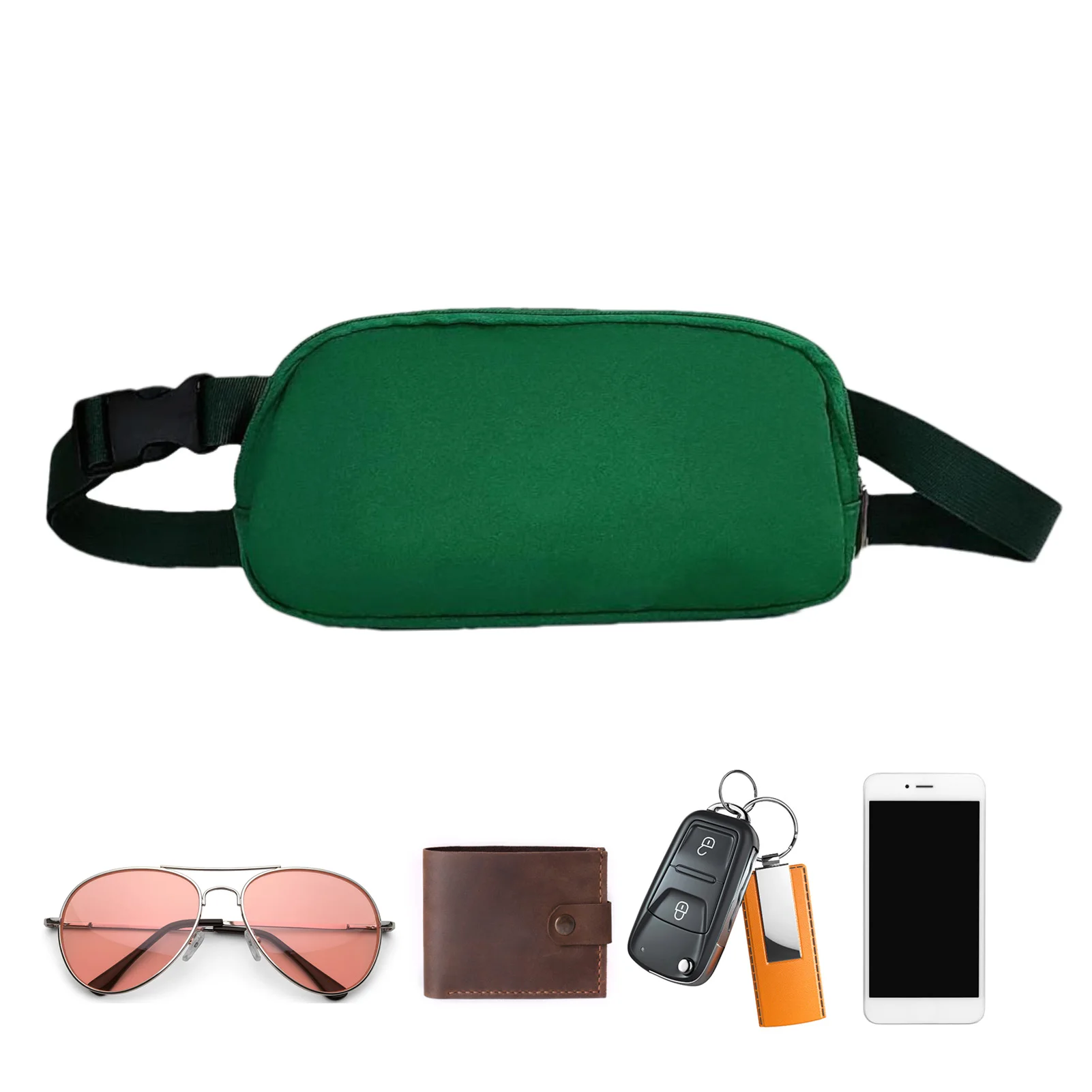 

Fanny Pack For Women Waterproof Waist Packs With Adjustable Belt Fashion Casual Bag Bum Bags For Travel Sports Running Hiking