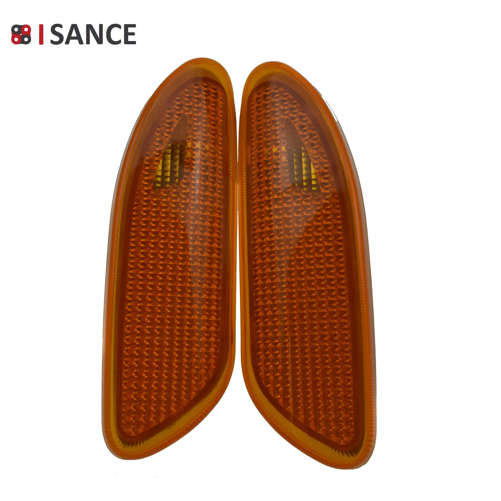 Передний левый правый бампер боковой маркер Угловой поворотный сигнал