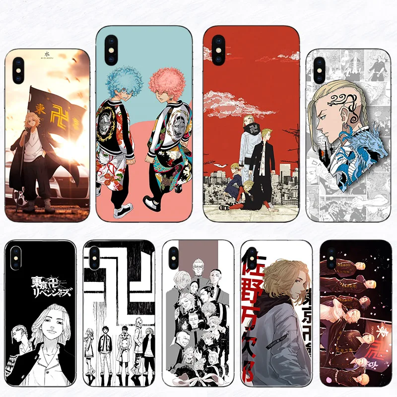 

Anime Tokyo Revengers Phone Case For Iphone 14 11 12 Pro Max Hard Mobile Shell 13 Mini Xr 10 X Xs SE 2020 8 7 6s Plus Back Cover