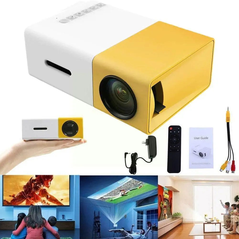 

Home Mini Projector Hot Selling New Yg300 Led Projector Supports Portable Audio 1080p Media Video Player Usb Home C4c0