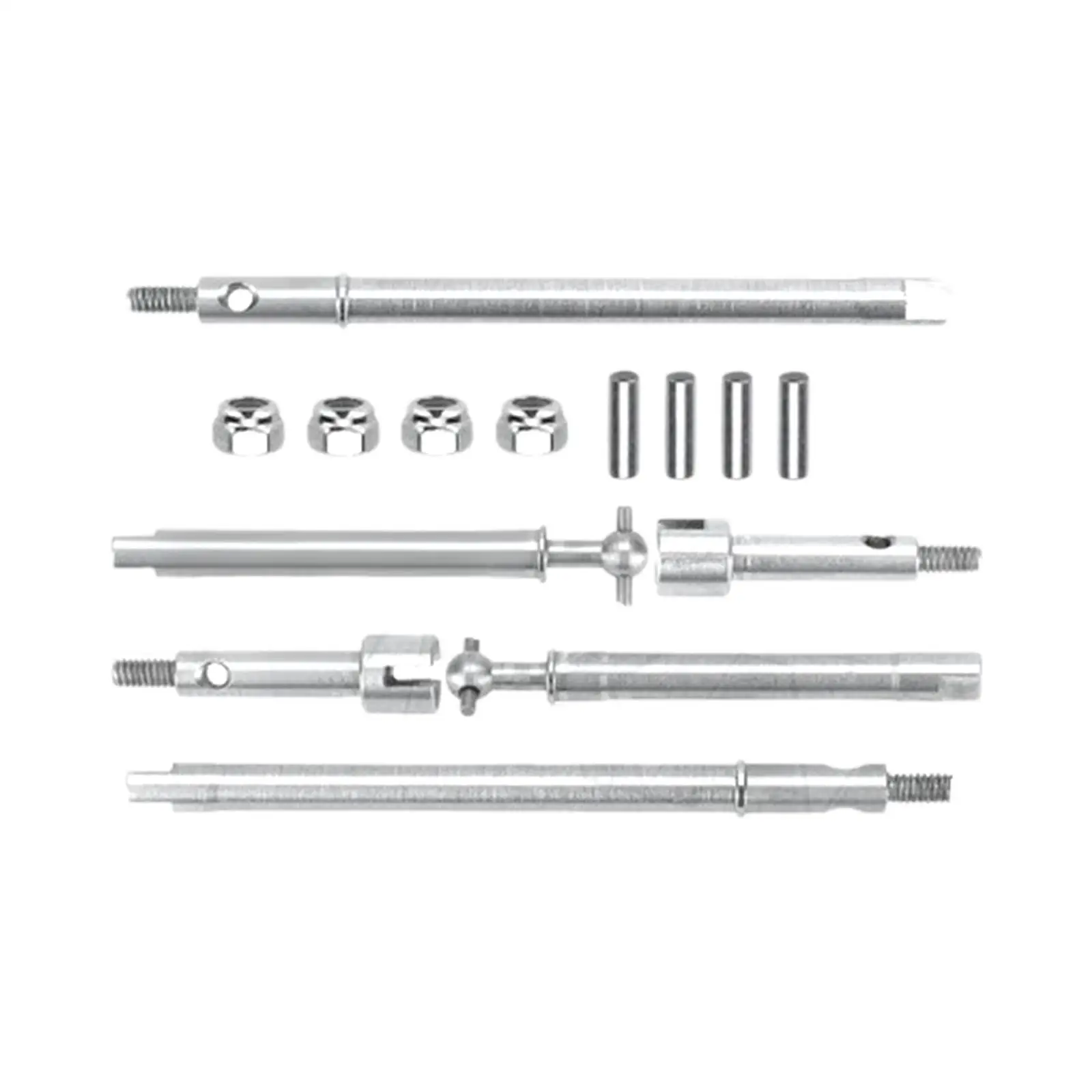 

1/24 CVD Driveshaft Set Stainless Steel Stable for SCX24 RC Climbing Cars