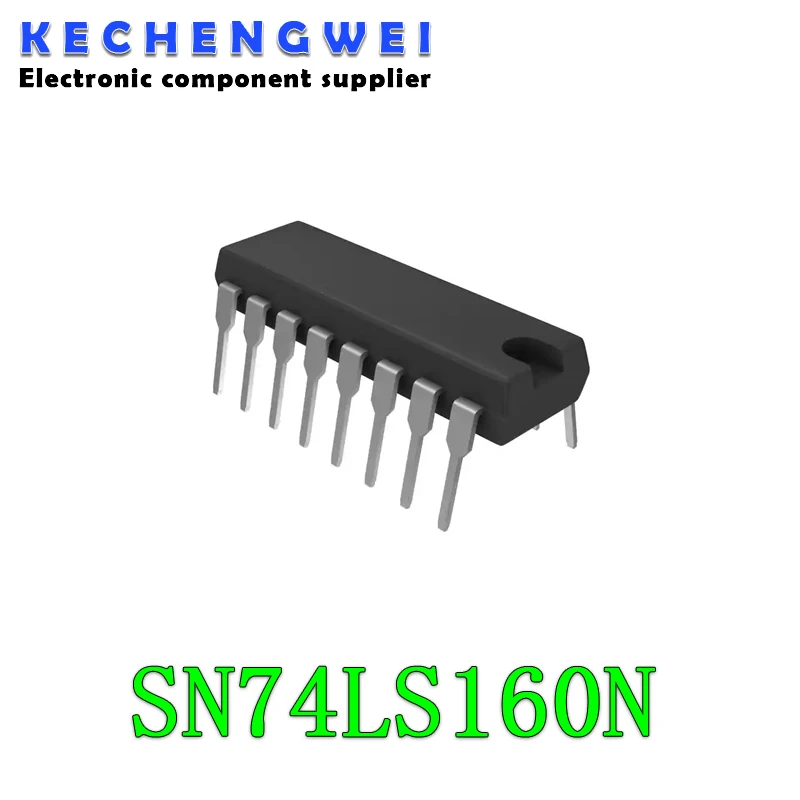 

10PCS/LOT NEW 74LS160 SN74LS160N DIP-16 Logic Counter Integrated Block