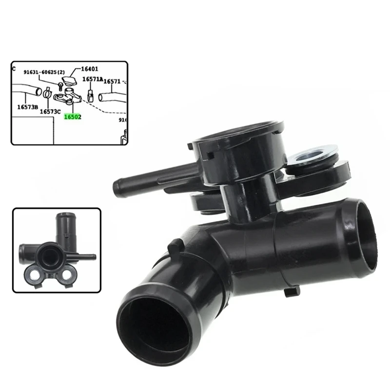 Новый водяной фланец для корпуса термостата радиатора Toyota Triumph Probox NCP55V NCP51 1nzfe 2002 +