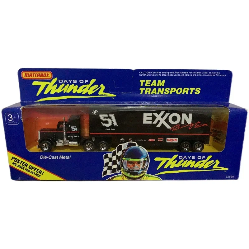 

matchbox cy team goods train 1/64 Metal Die-cast Model Collection Car Toy