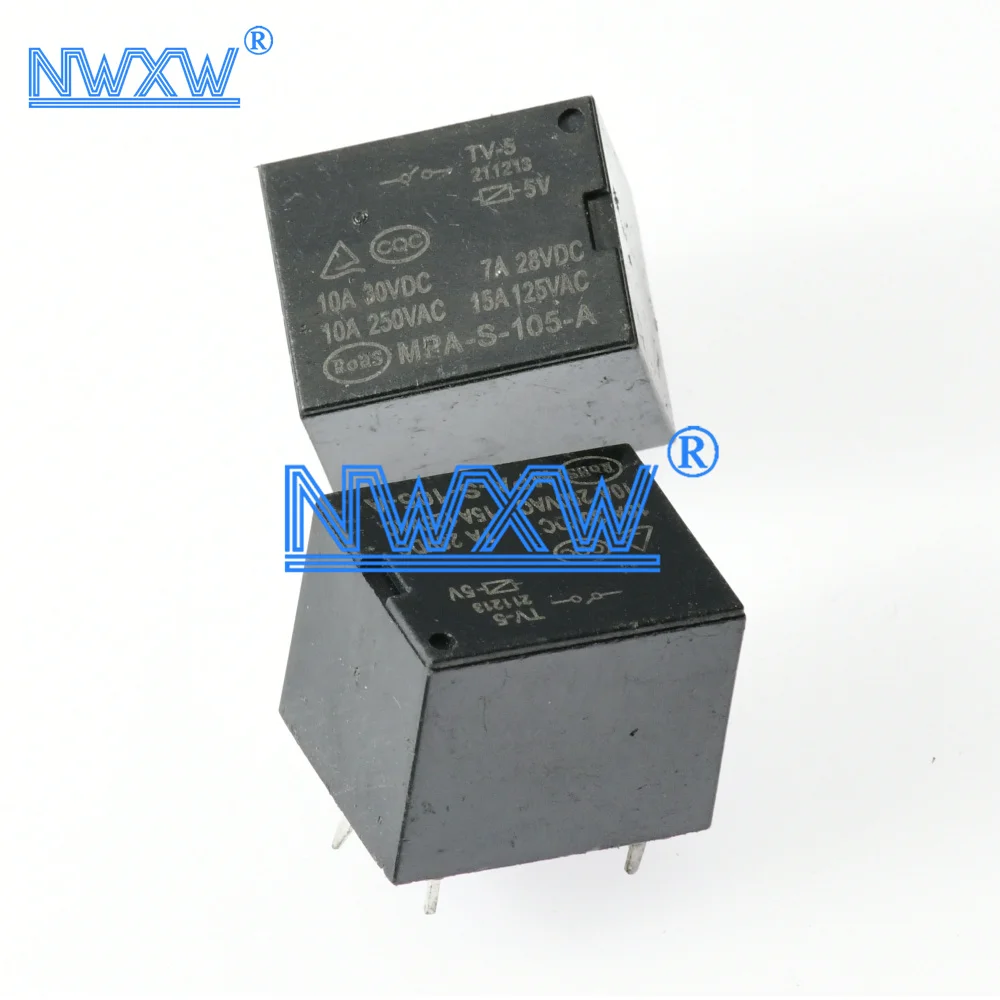 Фото MPA-S-105-A оригинальное реле MPA-S-105-A 5 В 4-контактное 10 А Meishuo для рисоварки №3