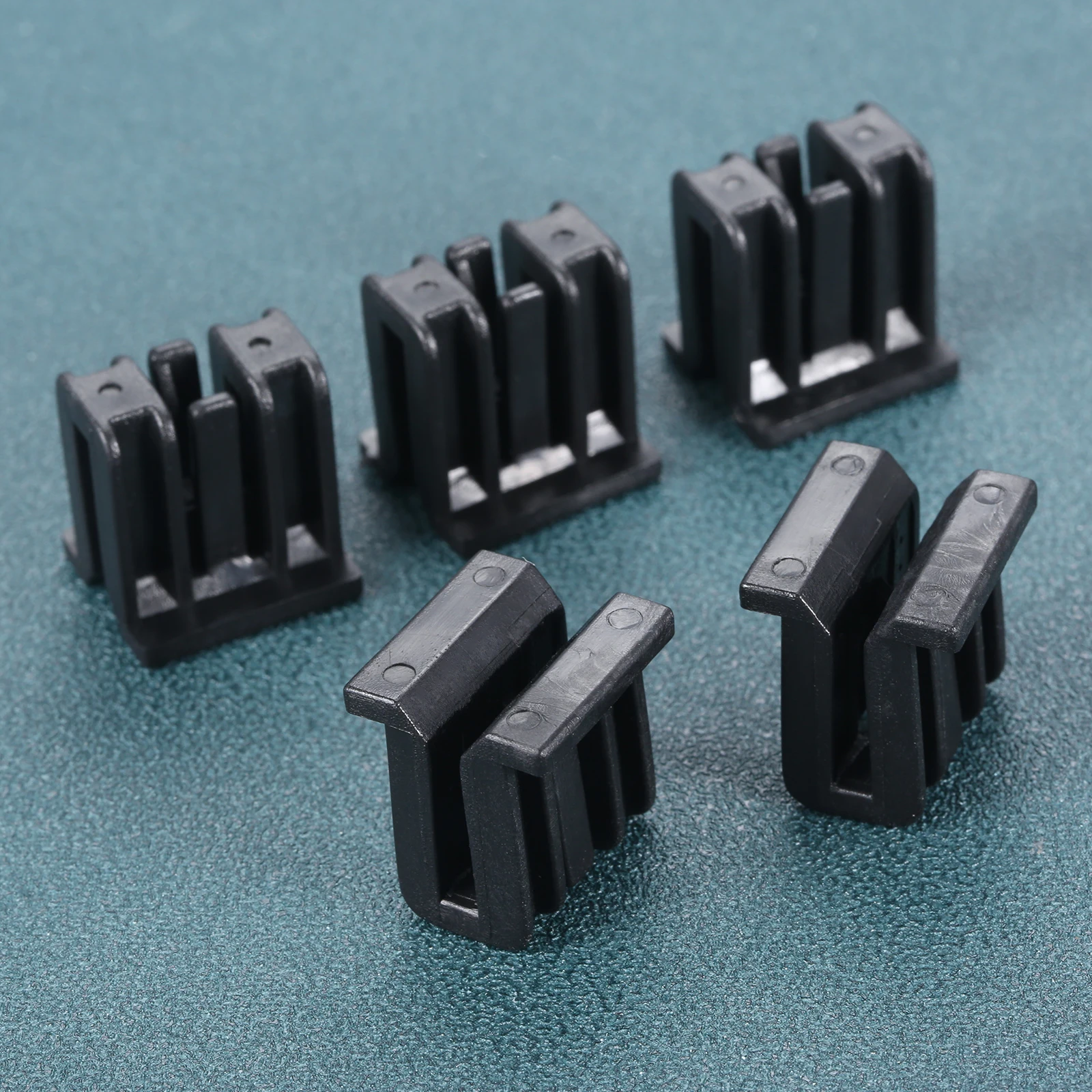 

15 шт. пластиковый автомобильный стеклоочиститель под декоративными пластинами дефлектор стойка захватывающий зажим для Nissan Tiida Teana Livina D50 R50 крепеж