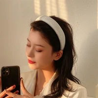 2022 new fashion wide hair hoop hair bands for women girls solid color headband korean hairbands headdress hair accessories hot
