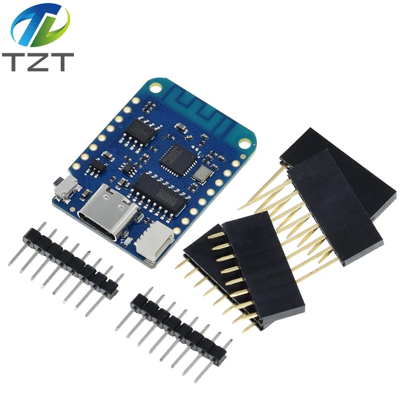 WEMOS D1 Mini V4.0.0 TYPE-C USB WIFI Интернет вещей плата на основе ESP8266 4MB MicroPython Nodemcu Arduino