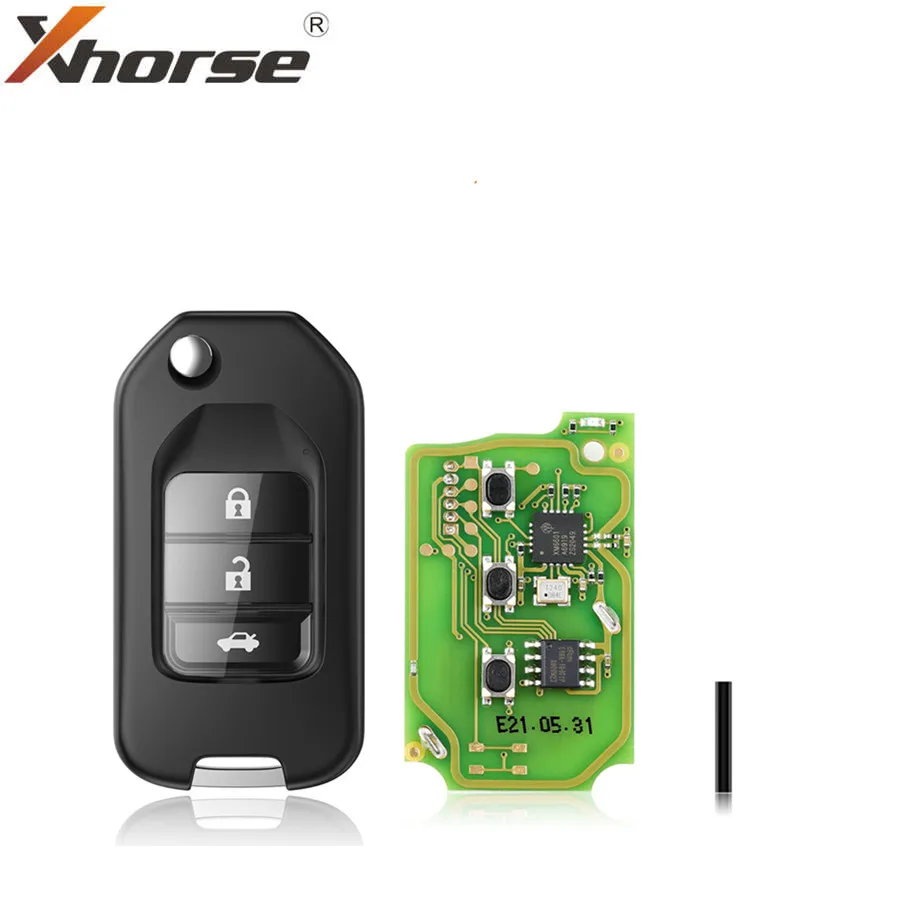 

XHORSE XKHO00EN Wired Universal Remote Key 3 Buttons for Honda Type English Version 10PCS