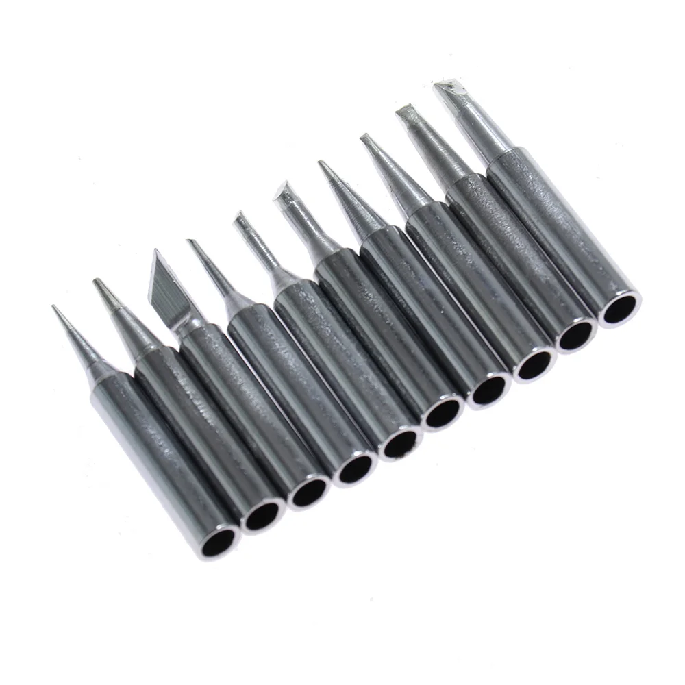 

10 шт./компл. 900M T Серийный Электрический паяльник Бессвинцовая сварка для ремонтной станции 936